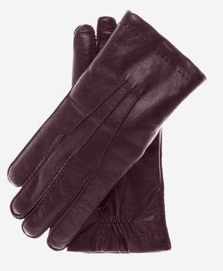 CL3103 (brown) - Men's Handsewn Lamb Shearling Winter Leather Gloves - Glamourous Grace