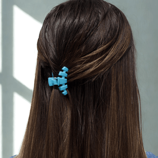 Classic Summer Sky Tiny Claw Clip - Glamourous Grace