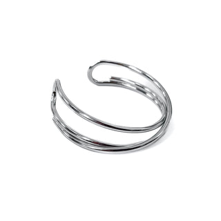 Cleo Crossover Cuff Bangle Bracelet - WATERPROOF