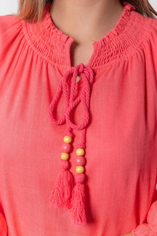 Clio Dress 37" (Pink)