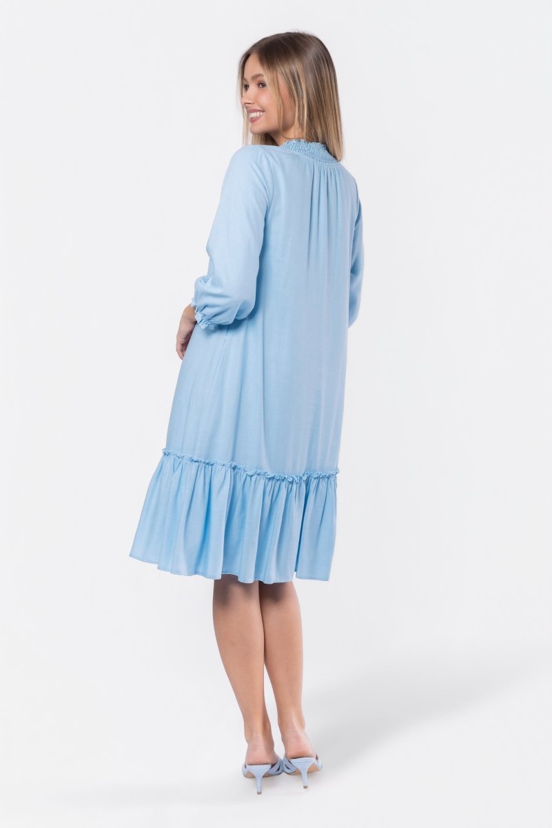 Clio Dress 40" (Light Blue) - Glamourous Grace