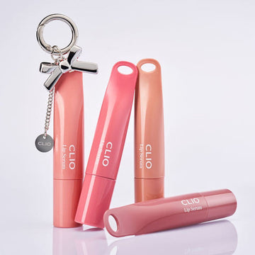 CLIO Glaze Lip Serum Keyring Set 8g (4colors) - Glamourous Grace