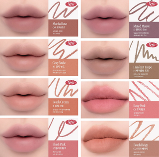 CLIO Velvet Lip Pencil 1.45g (+Sharpener) (8colors)