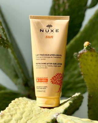 Nuxe Sun After Sun Care Cream 200ml - Moisturizing, Non-Comedogenic After Sun Cream for All Skin Types - Glamourous Grace