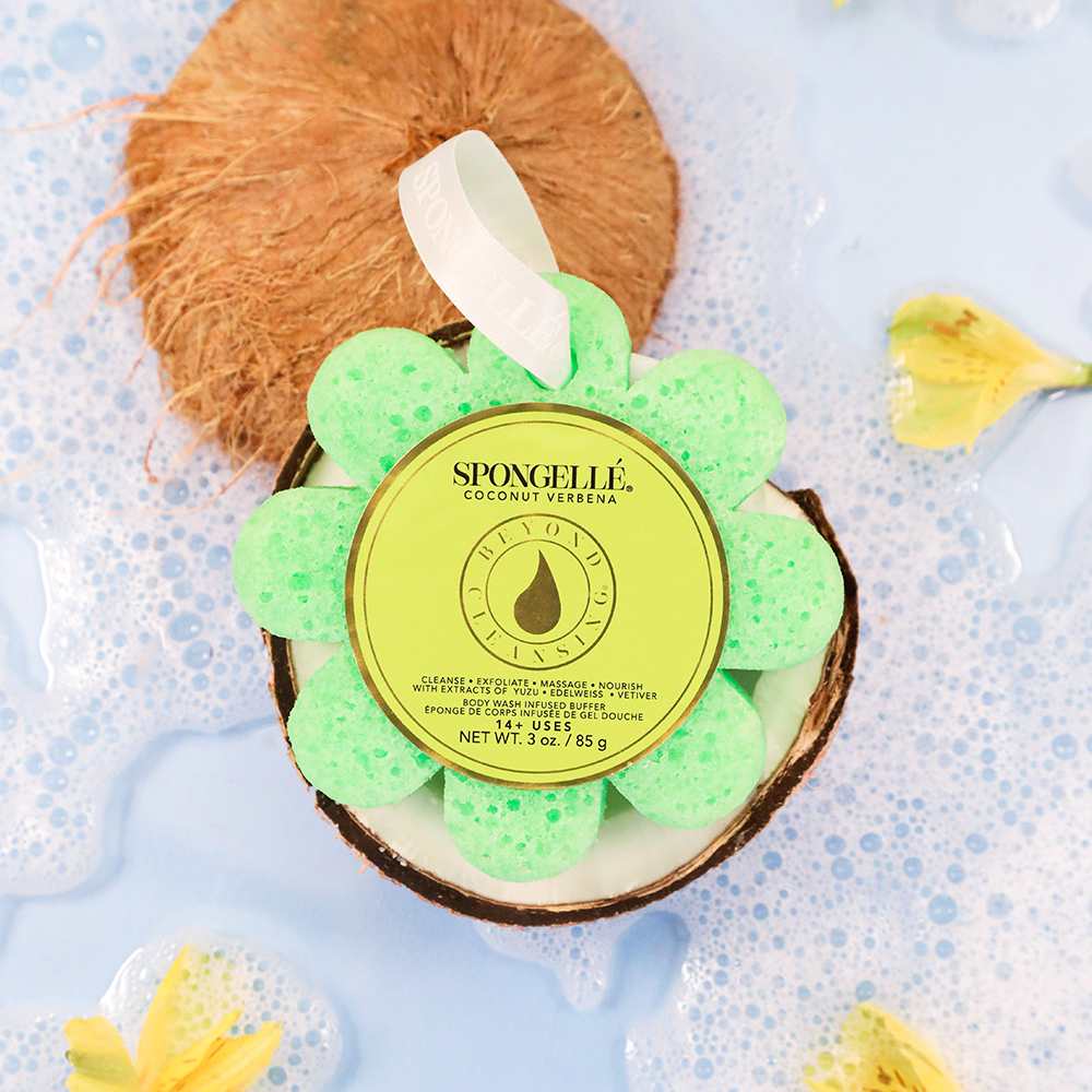 Coconut Verbena | Wild Flower Bath Sponge - Glamourous Grace