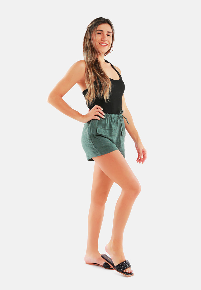 Cool Summer Drawstring Shorts - Glamourous Grace
