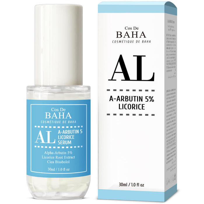 Cos De BAHA AL Alpha Arbutin 5% Licorice Serum 30ml - Glamourous Grace