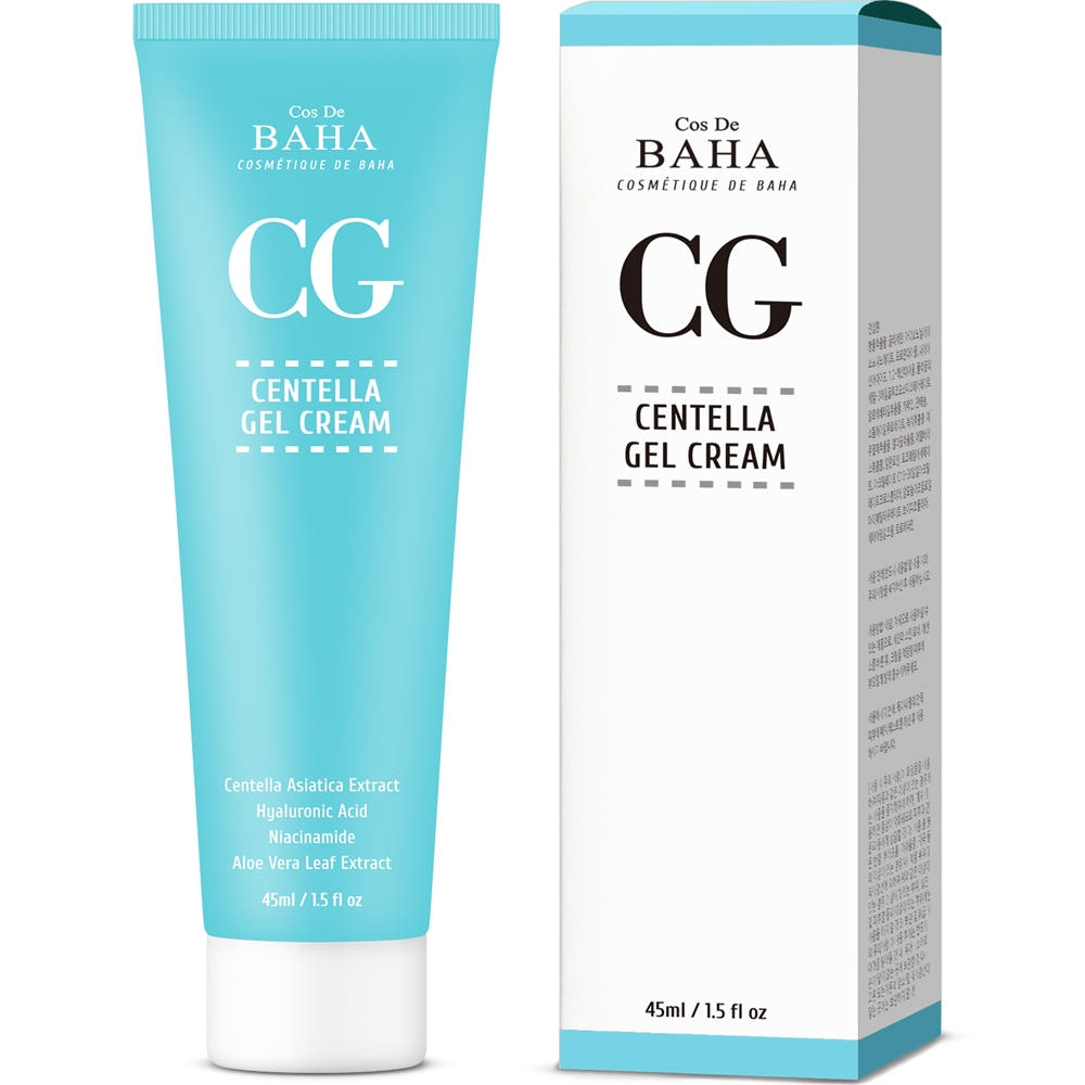 Cos De BAHA CG Centella Gel Cream 45ml - Glamourous Grace