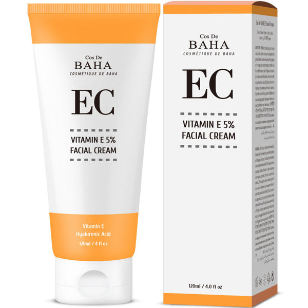 Cos De BAHA EC Tocopheryl acetate (Vitamin E) 5% with Niacinamide Facial Cream 120ml - Glamourous Grace