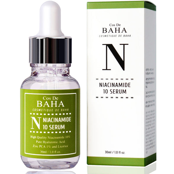 Cos De BAHA N Niacinamide 10% + Zinc 1% Serum 30ml - Glamourous Grace