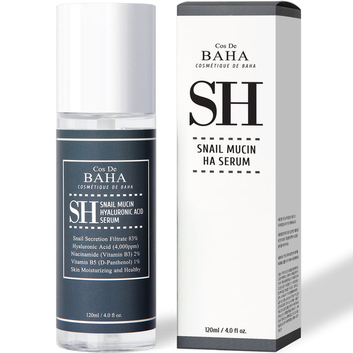 Cos De BAHA SH 83% Snail Repair Intensive Facial Serum 120ml - Glamourous Grace