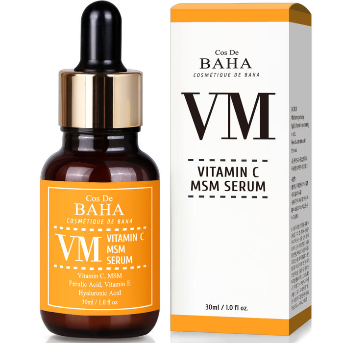 Cos De BAHA VM Vitamin C Facial Serum with MSM 30ml - Glamourous Grace
