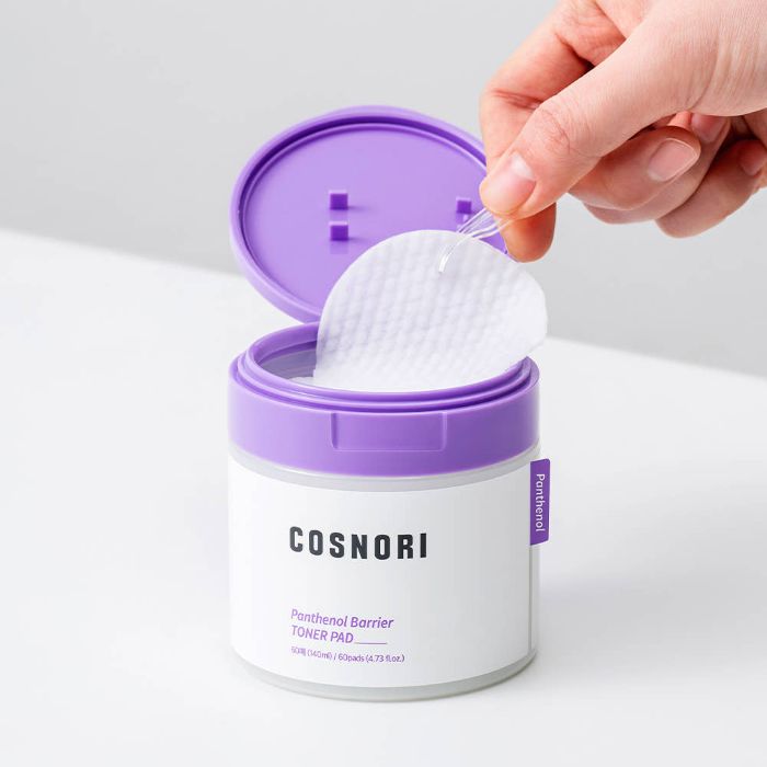 COSNORI Panthenol Barrier Toner Pad 140ml/60ea - Glamourous Grace