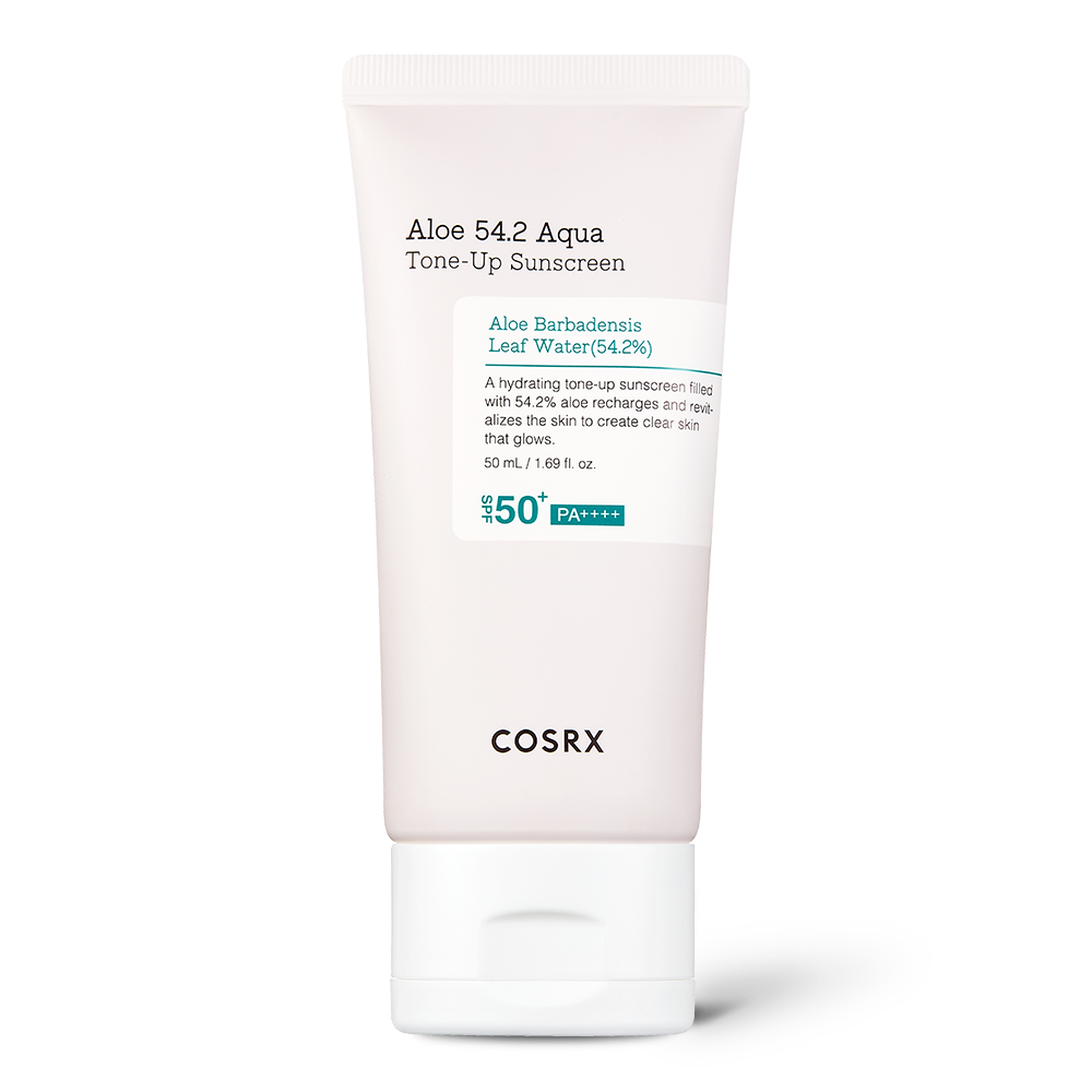 COSRX Aloe 54.2 Aqua Tone-up Sunscreen SPF 50+ PA++++ 50ml - Glamourous Grace