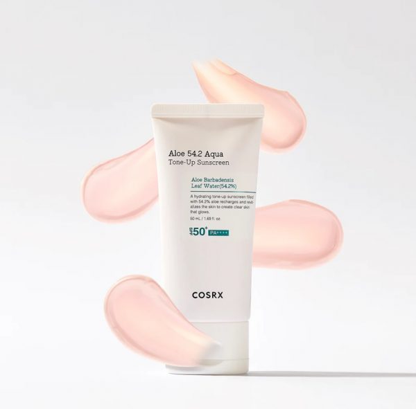 Cosrx Aloe 54.2 Aqua Tone-Up Sunscreen SPF50+ PA++++ - Glamourous Grace