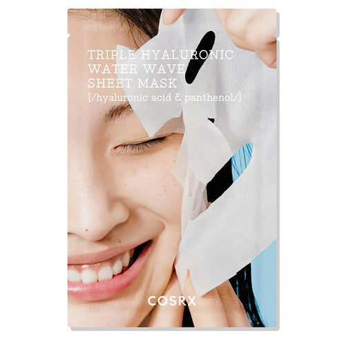 COSRX Hydrium Triple Hyaluronic Water Wave Sheet Mask (10 Sheets) - Glamourous Grace