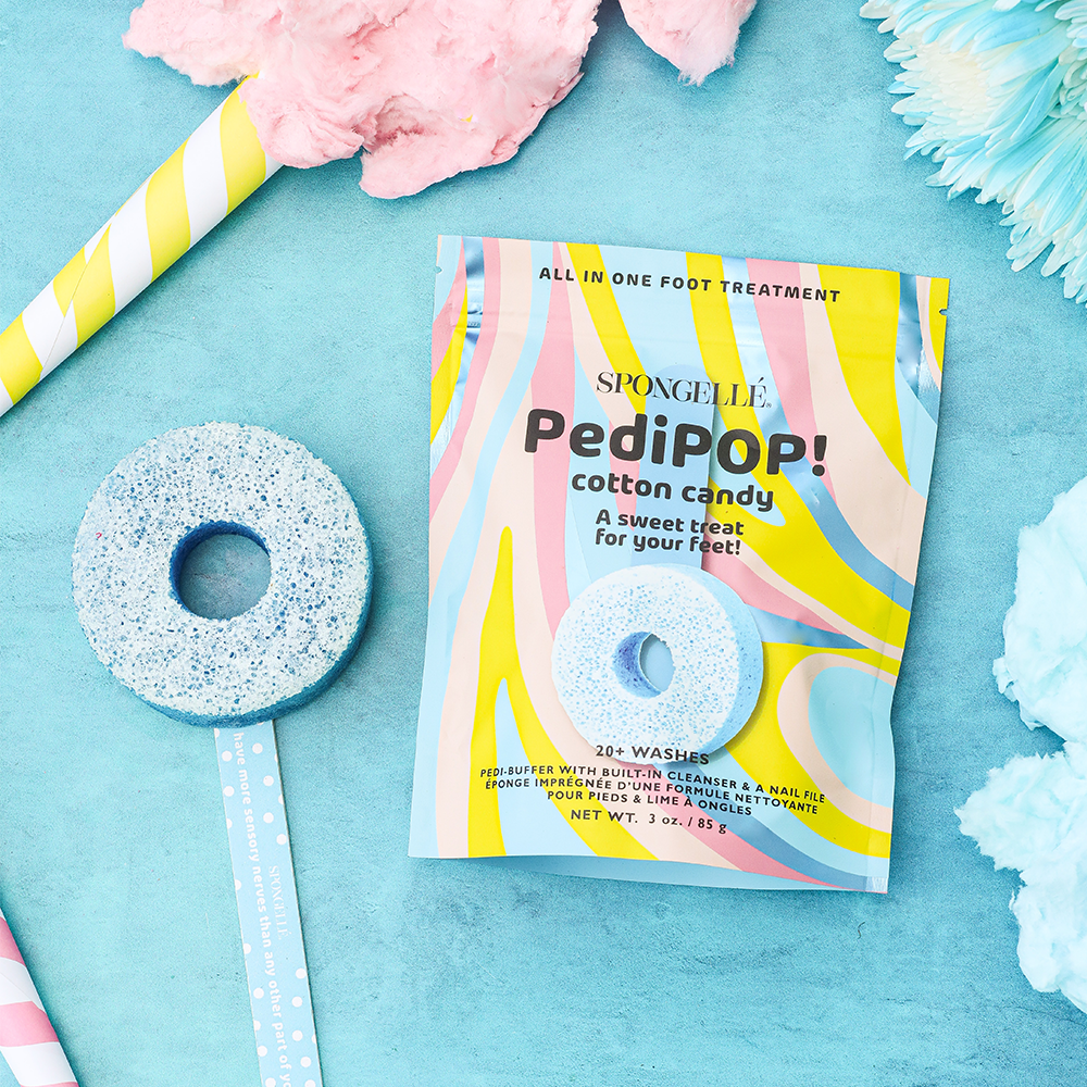 Cotton Candy | PediPOP! Pedi Buffer & Nail File - Glamourous Grace