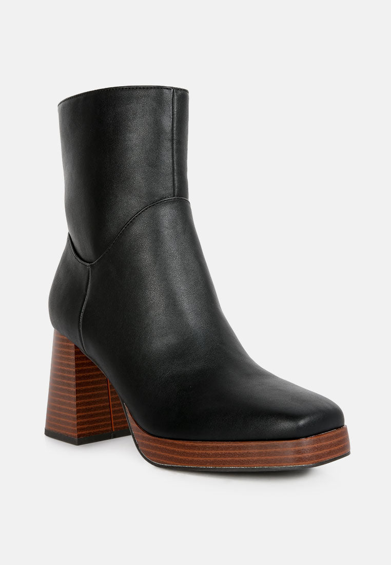 Couts High Ankle Heel Boots - Glamourous Grace