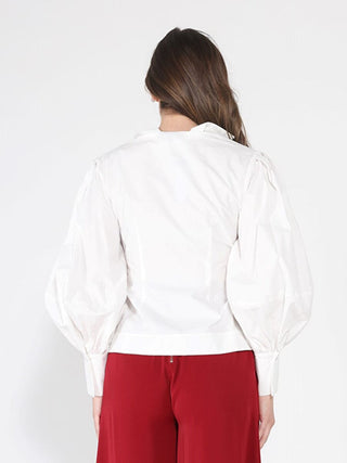 Crossbody Long Sleeve Solid Top - Glamourous Grace