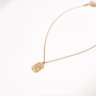 Cecilia Cross Pendant Necklace WATERPROOF