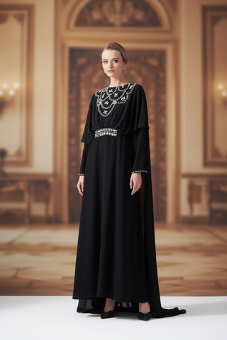 Crystal Abaya - Front Direct