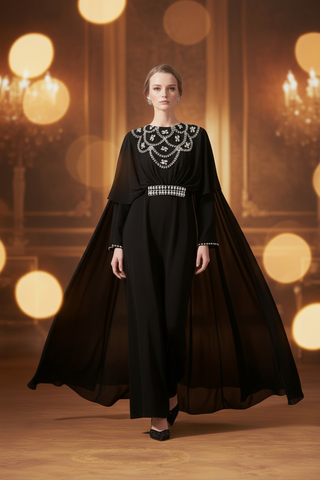 Crystal Abaya - Walking