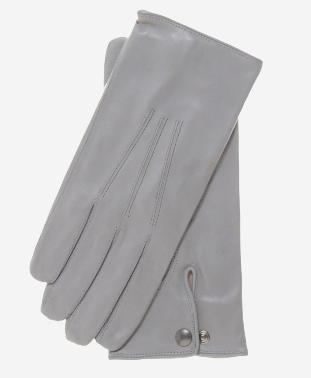 CS3420 (grey) - Men's Italian formal leather gloves - Glamourous Grace