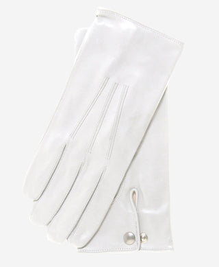 CS3420 (white) - Men's Italian formal leather gloves - Glamourous Grace