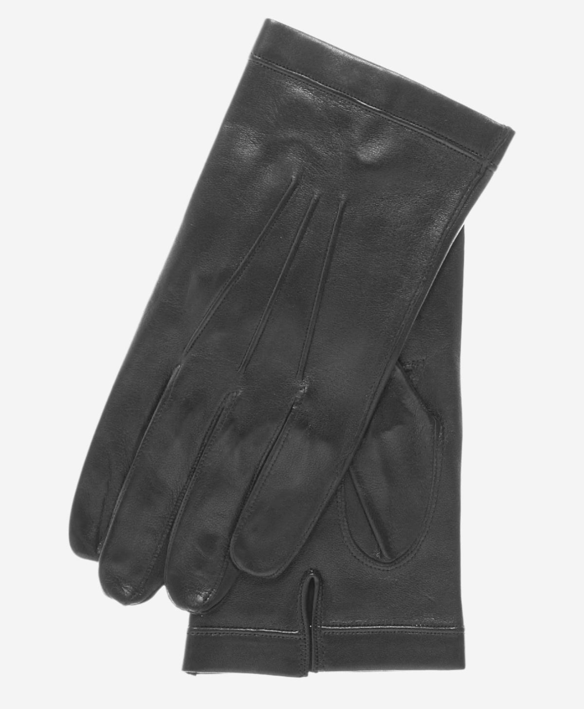 CU1001 (black) - Men's Italian Unlined Leather Gloves - Glamourous Grace