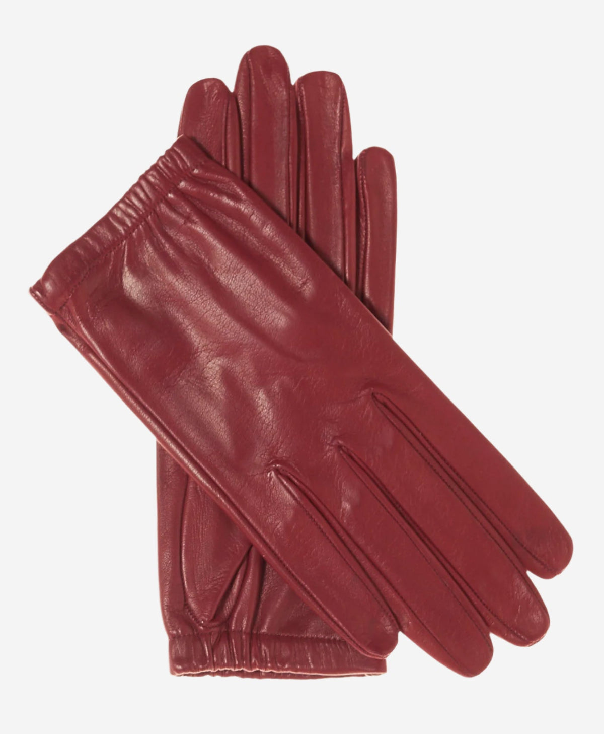 CU4601 (xb) - Women's Unlined Italian Fashion Leather Gloves With Short Wrist - Glamourous Grace