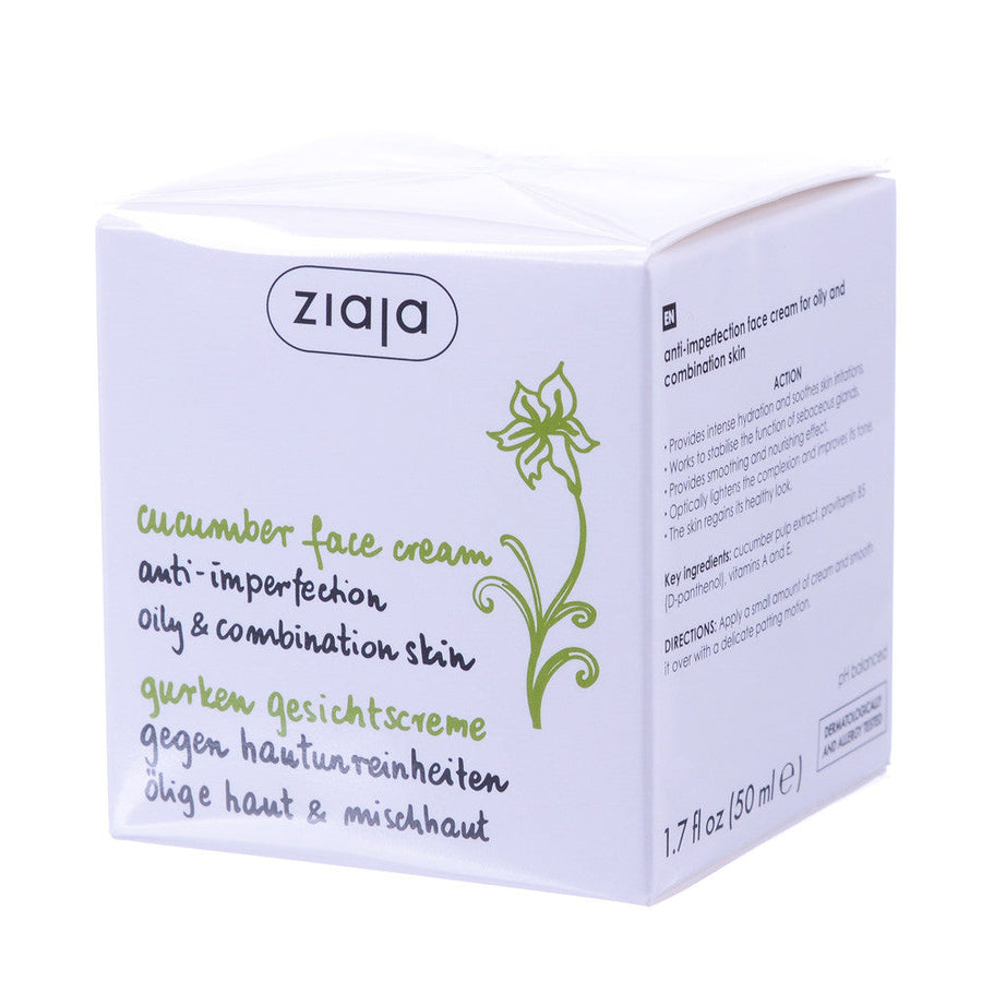 Cucumber Face Cream - Glamourous Grace