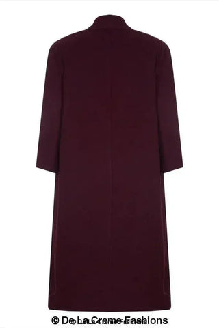 Plus Size Wool Cashmere Coat - Curve Inclusive | Femstylo