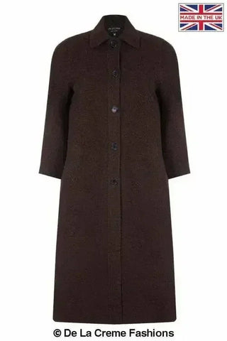 Plus Size Wool Cashmere Coat - Curve Inclusive | Femstylo