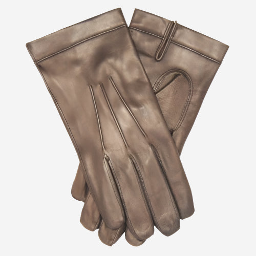 CX3301 (brown) - Men's Cadet Size Italian Unlined Leather Gloves - Glamourous Grace