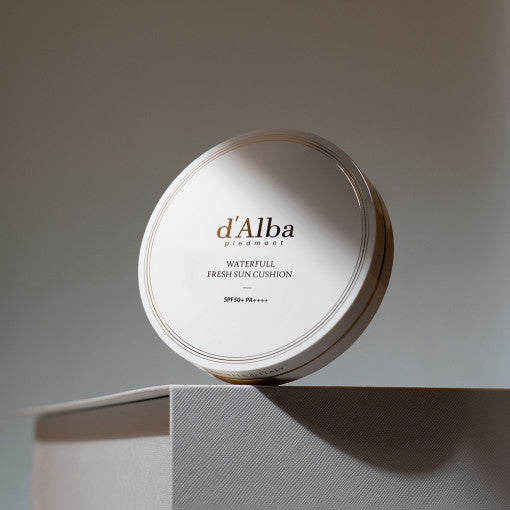 d'Alba Waterfull Fresh Sun Cushion 15g SPF50+/PA++++ - Glamourous Grace