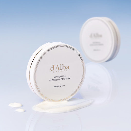 d'Alba Waterfull Fresh Sun Cushion 15g SPF50+/PA++++ - Glamourous Grace