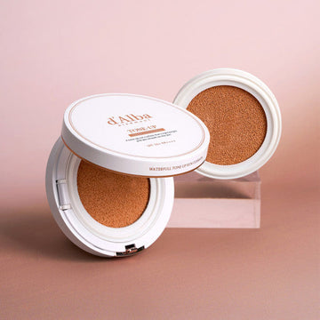 d'Alba Waterfull Tone-Up Sun Cushion 15g+15g(refill) SPF50+/PA++++ - Glamourous Grace