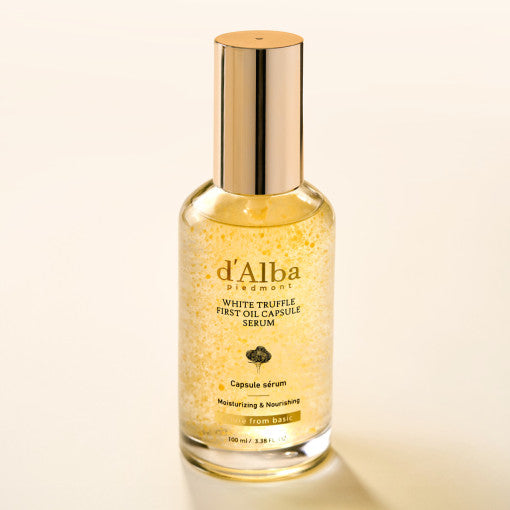 d'Alba White Truffle First Oil Capsule Serum 100ml - Glamourous Grace