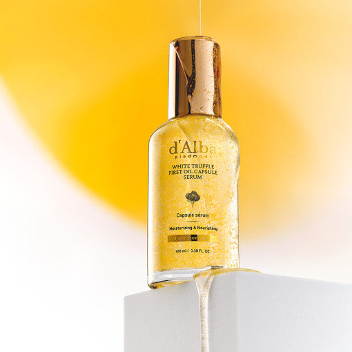 d'Alba White Truffle First Oil Capsule Serum 100ml - Glamourous Grace