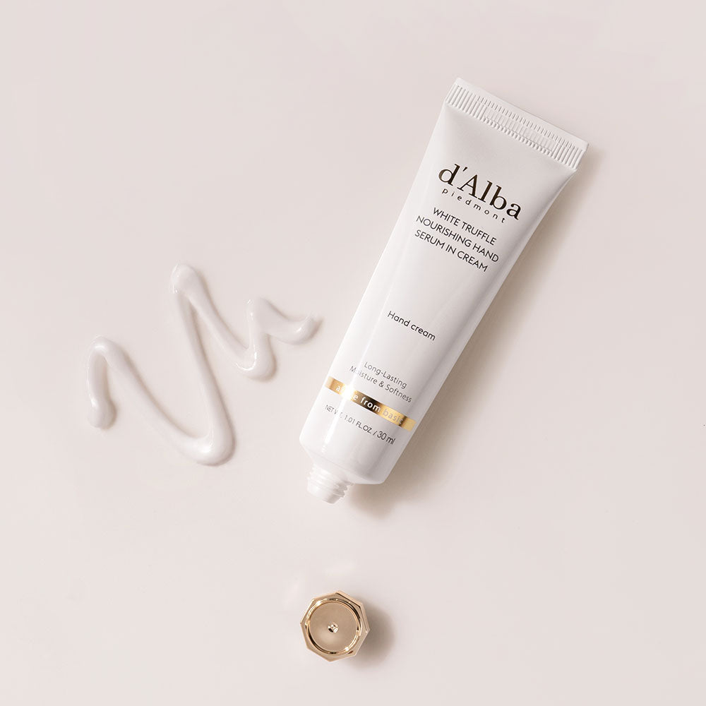 d'Alba White Truffle Nourishing Hand Serum In Cream 30ml - Glamourous Grace