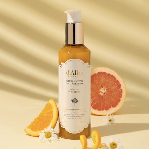 d'Alba White Truffle Oil Serum Body Cleanser 275ml - Glamourous Grace