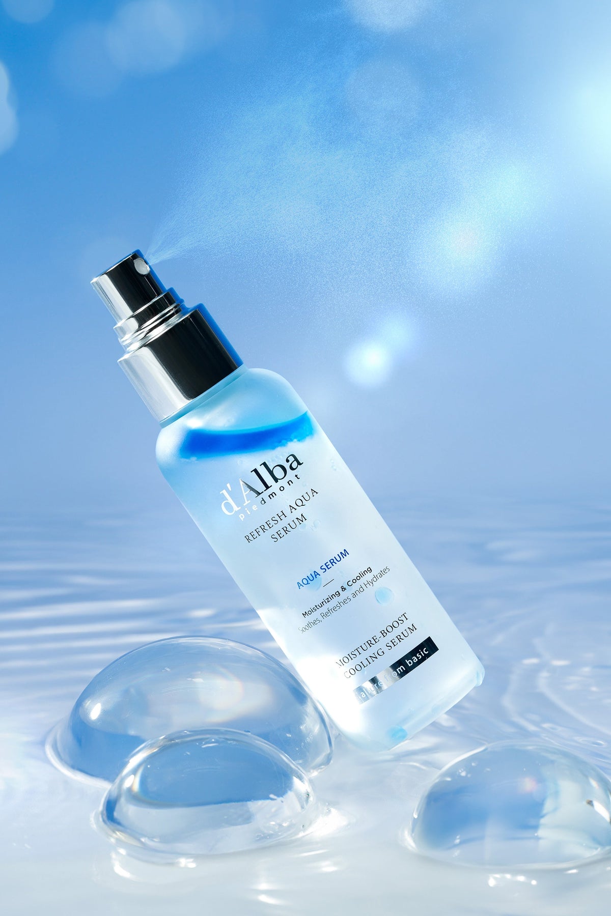 d'Alba White Truffle Refresh Aqua Serum (Moisturizing & Cooling) 100ml - Glamourous Grace