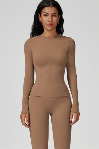 The Oasis Long Sleeve T-shirt Flared Leggings 2-Piece Set