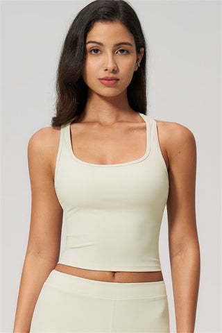 The Revive Crop Top Straight Leg Pants 2-Piece Set