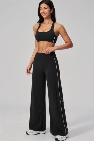 The Breathe Sports Bra Straight Leg Pants 2-Piece Set