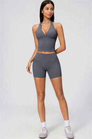 The Lox Crop top Shorts 2-Piece Set