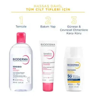 Bioderma Photoderm XDefense SPF50+ Tinted Sunscreen: Broad Spectrum UVA/UVB Protection, Anti-Aging, Lightweight, Makeup Base, For Fair Skin - Glamourous Grace