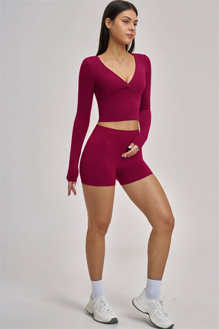 The Swoon Long Sleeve Crop top