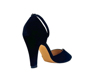 Lola Velvet Heels - Glamourous Grace