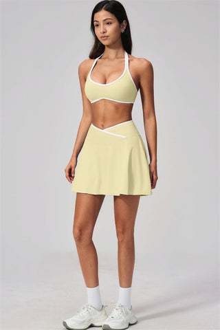 The Spunk Sports Bra Skirt 2-Piece Set